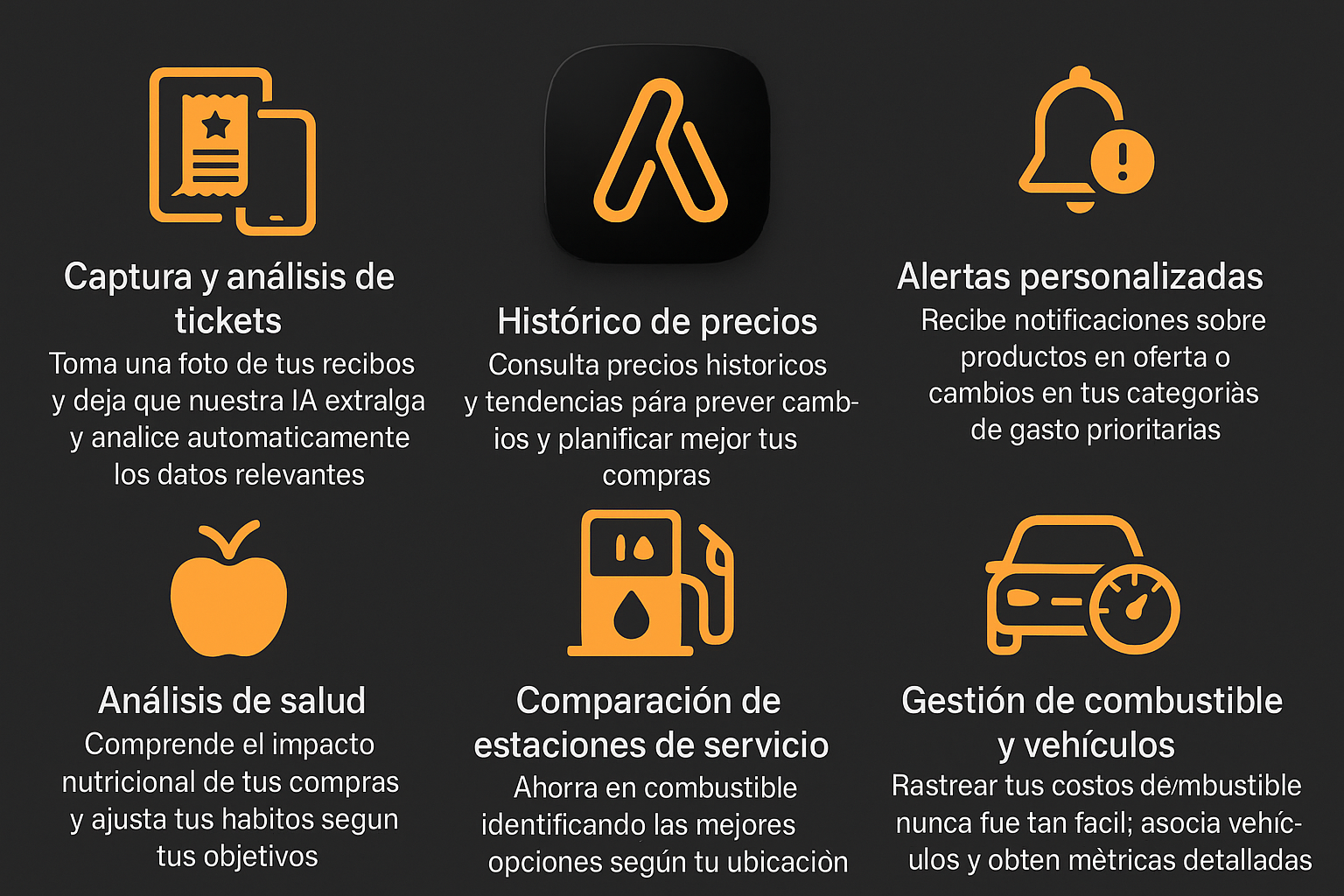 Características de ApexExpense